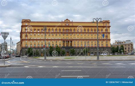 Lubyanka Building, Iconic KGB Former Headquarters, Moscow, Russia Royalty-Free Stock Photography ...