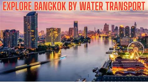 Explore Bangkok by Water Navigating the City's Water Transport - YouTube