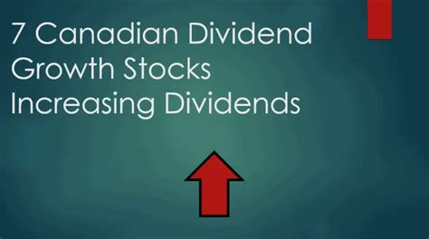 Canadian Dividend All-Star List: Quality Dividend Growth Stocks