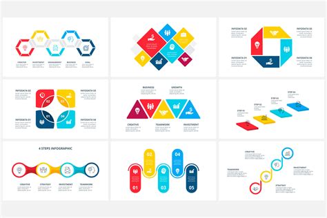 Abstract animated infographics By Abert | TheHungryJPEG