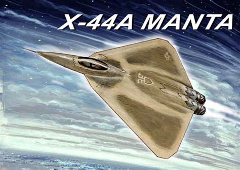 Lockheed X-44A "Manta" Stealth Fighter Concept by Sharkit - Fantastic ...