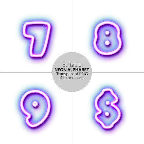 Neon Alphabets PNG Transparent, Neon Alphabet Transparent Png, Transparent Png, Neon Alphabet ...