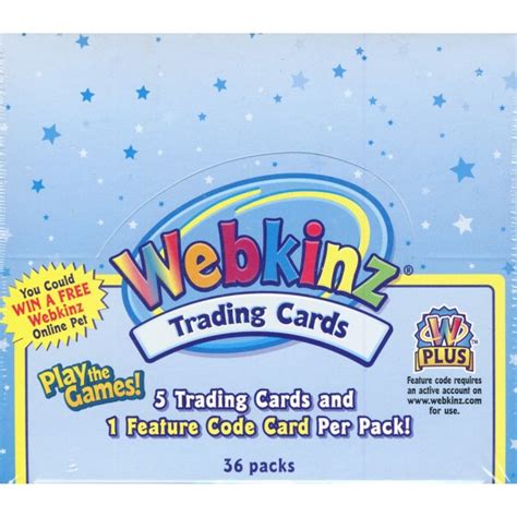 Ganz Webkinz Series 1 Trading Cards Box | Steel City Collectibles