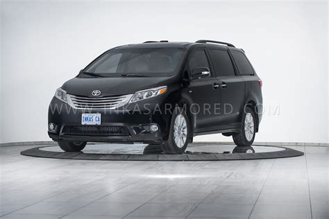 Armored Toyota Sienna For Sale | INKAS Armored Vehicles, Bulletproof Cars, Special Purpose Vehicles