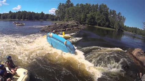 Whitewater Rafting with Esprit on the Ottawa River - YouTube