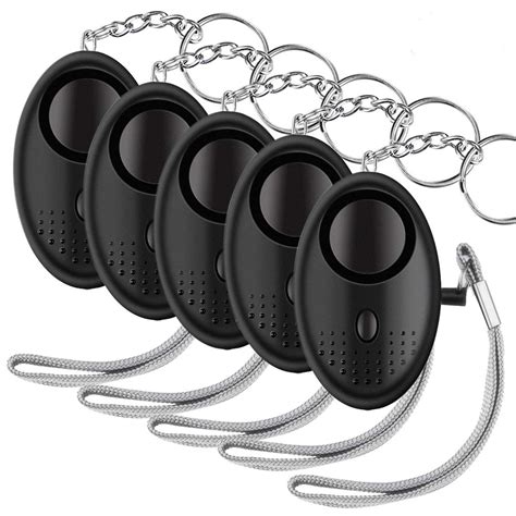 Personal Alarm Keychain Alarmssafety and Self Defense Emergency Security Alarms Keychain with ...