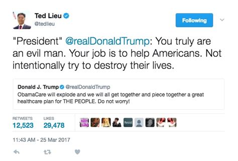 How Twitter king and Congressman Ted Lieu is beating Trump at his own ...