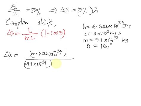 SOLVED: In a particular Compton scattering experiment, it is found that ...