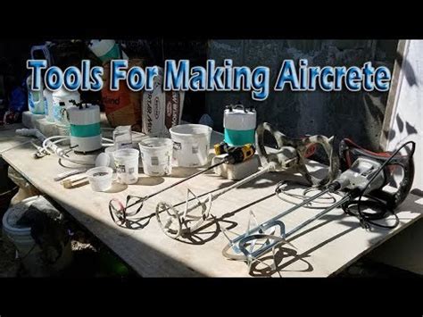 Making Aircrete | Aircrete Tools needed #Aircrete #AircreteHarryFoamGenerator #AircreteTools # ...