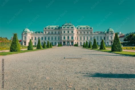 Front view of the Upper Belvedere Stock Photo | Adobe Stock