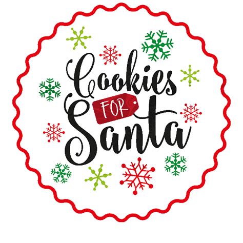 Cricut: Cookies For Santa Or Dropbox: Cricut- Holidays- Christmas ...