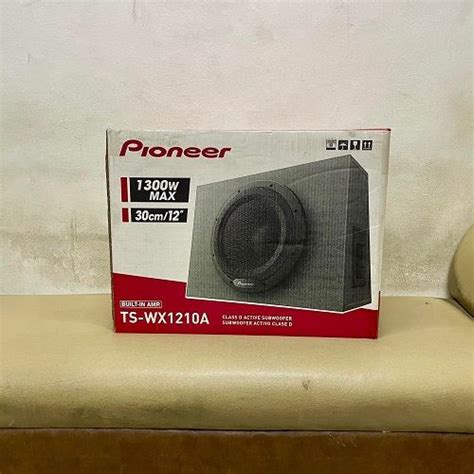 PIONEER TS-WX1210A CAR SUBWOOFER | Lazada PH