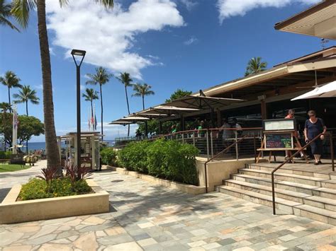 Monkeypod Restaurant at Whaler's Village in Maui, Hawaii, September 2019 | Whalers village ...