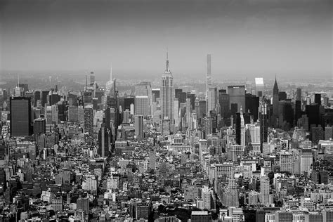 Midtown Manhattan Skyline Black and White | Tim Jackson Photography ...