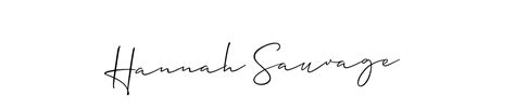 70+ Hannah Sauvage Name Signature Style Ideas | Professional Electronic Sign