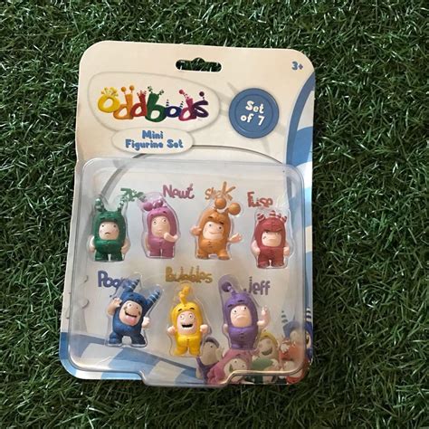 Oddbods mini figurine set, Hobbies & Toys, Toys & Games on Carousell