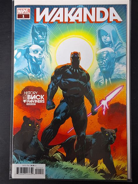 Wakanda 1 Marvel 2022 1:25 Klein Variant – Chaotic Comics