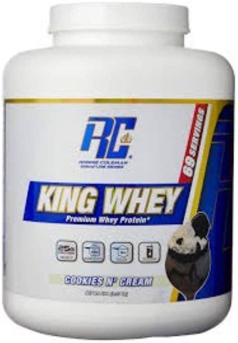 Cookies and cream Ronnie Coleman King Whey Protein Powder, 5 Kg at Rs 5788/jar in Bathinda