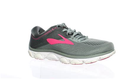 Brooks Womens Anthem Grey/Ebony/Pink Running Shoes Size 6.5 (925802) | eBay