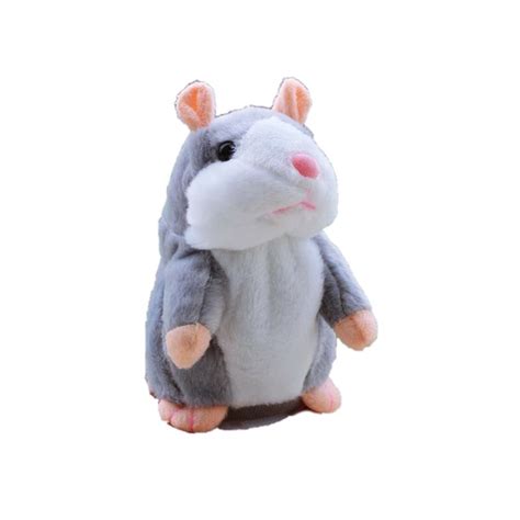 Talking Hamster Mouse Pet For Children Baby Grey Color - Buy Talking ...