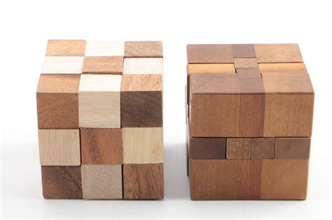 Wooden Puzzle Blocks | EBTH