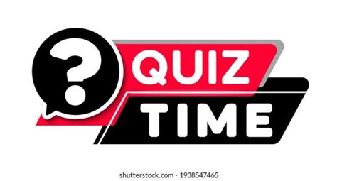 Quiz Time Question Mark Banner Design Stock Vector (Royalty Free ...