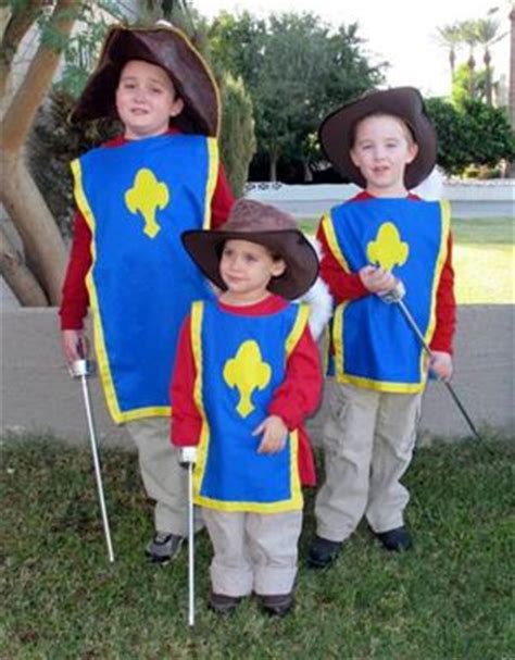 Coolest Three Musketeers Group Costume