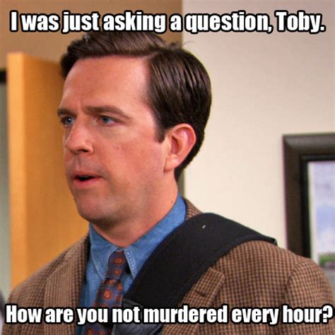 Toby The Office Quotes Michael. QuotesGram