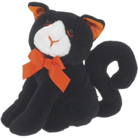 6" Halloween Plush - Black Cat - 6"Black Cat | Curto Toy