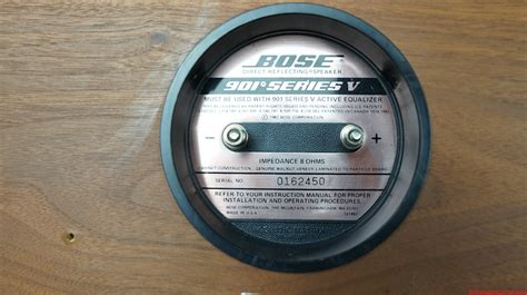 Bose 901 Series V Speaker Review