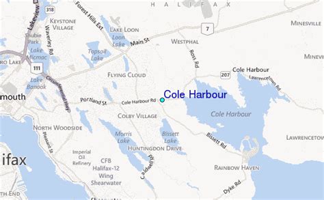 Cole Harbour Tide Station Location Guide