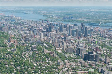 Aerial Photo | Montreal Skyline