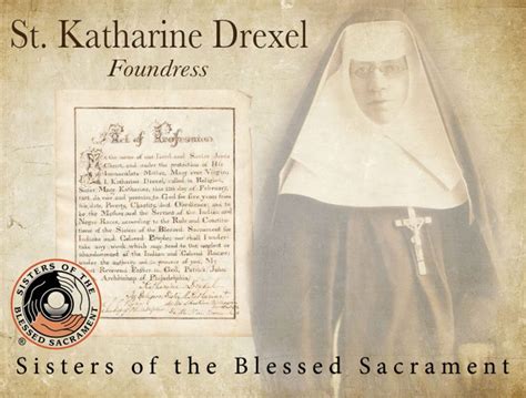 Founding of the Sisters of the Blessed Sacrament – The Cathedral ...