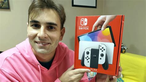 UNBOXING do NINTENDO SWITCH OLED!