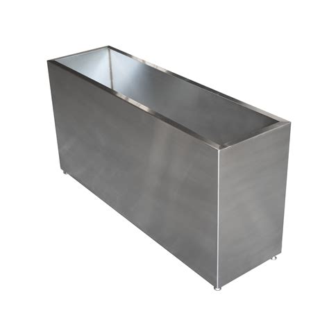 Indoor & Outdoor Stainless Steel Metal Planter Box