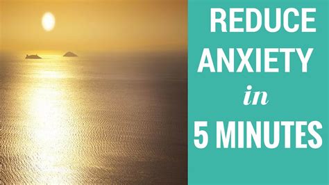 5 Minute Meditation for Anxiety - YouTube