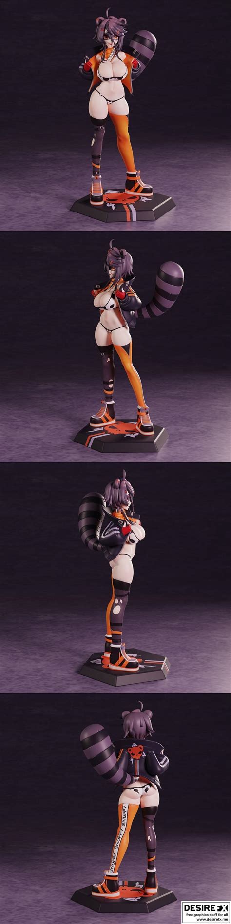 Desire FX 3d models | Snuffy Vtuber Figure – 3D Print Model STL