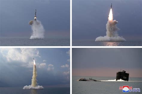 North Korea Is Suspected Of Launching Submarine Missile