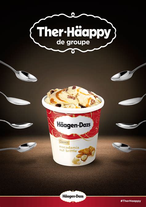 Häagen-Dazs #advertising #print I Nicolas Baral | Glace haagen dazs, Culinaire, Design tableau ...