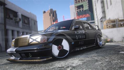 A$AP Rocky Mercedes-Benz 190E [Add-On | Template] - GTA5-Mods.com