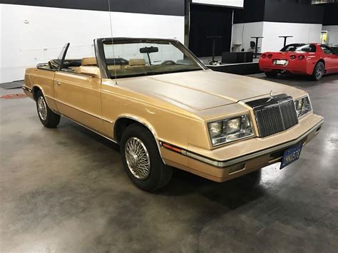 1985 Chrysler LeBaron for Sale | ClassicCars.com | CC-1139579