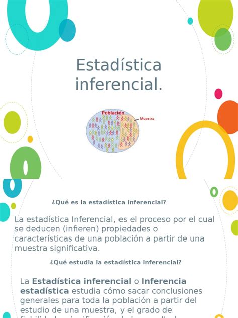 Tema 2.2 Estadistica Inferencial