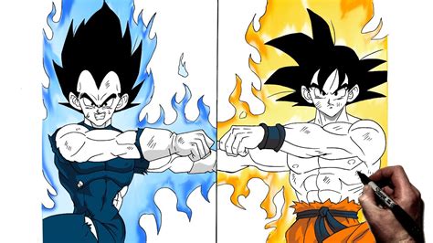 Goku And Vegeta Fusion Pose