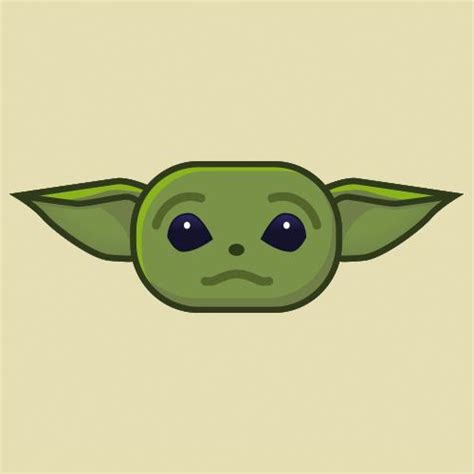 [OC] I needed a cute Baby Yoda emoji to send to my bf, didn't find any, so i created one! : r ...