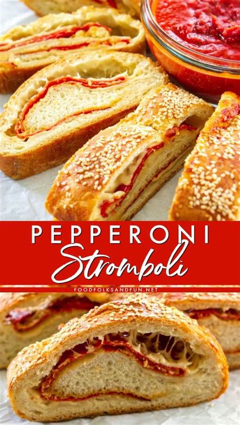 Best-Ever Pepperoni Stromboli | Stromboli recipe easy, Stromboli recipe ...