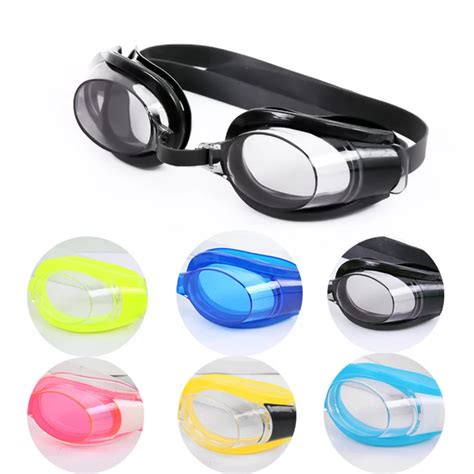 1pcs New Swimming Goggles Nose Clip+Ear Plug Anti Fog UV Adjustable Plating Swimwear Eyewear ...