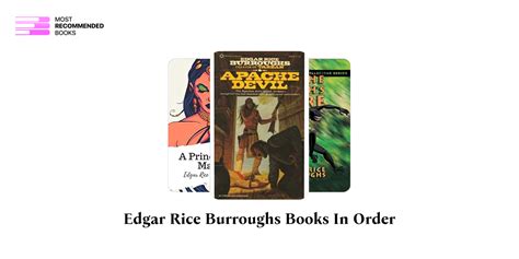 Edgar Rice Burroughs Books in Order (80 Book Series)