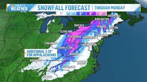 Severe snow and rare ice storm expected to hit the East Coast