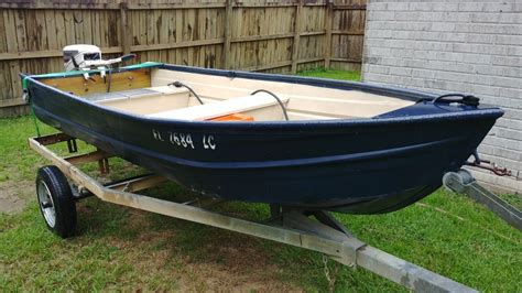 12 Ft. Jon Boat with a 9.9 Johnson Outboard and Trailer - Pensacola Fishing Forum