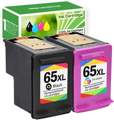 Amazon.com: Limeink 2 Remanufactured Ink Cartridge Replacement for 65XL ...